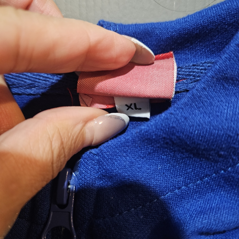 Nike Blue Zip-Up Hoodie Mens - Picture 4 of 5